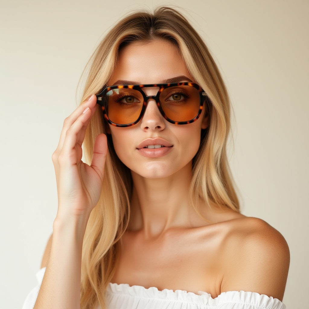 Women's Sunglasses Plastic with Polarized Lenses 7