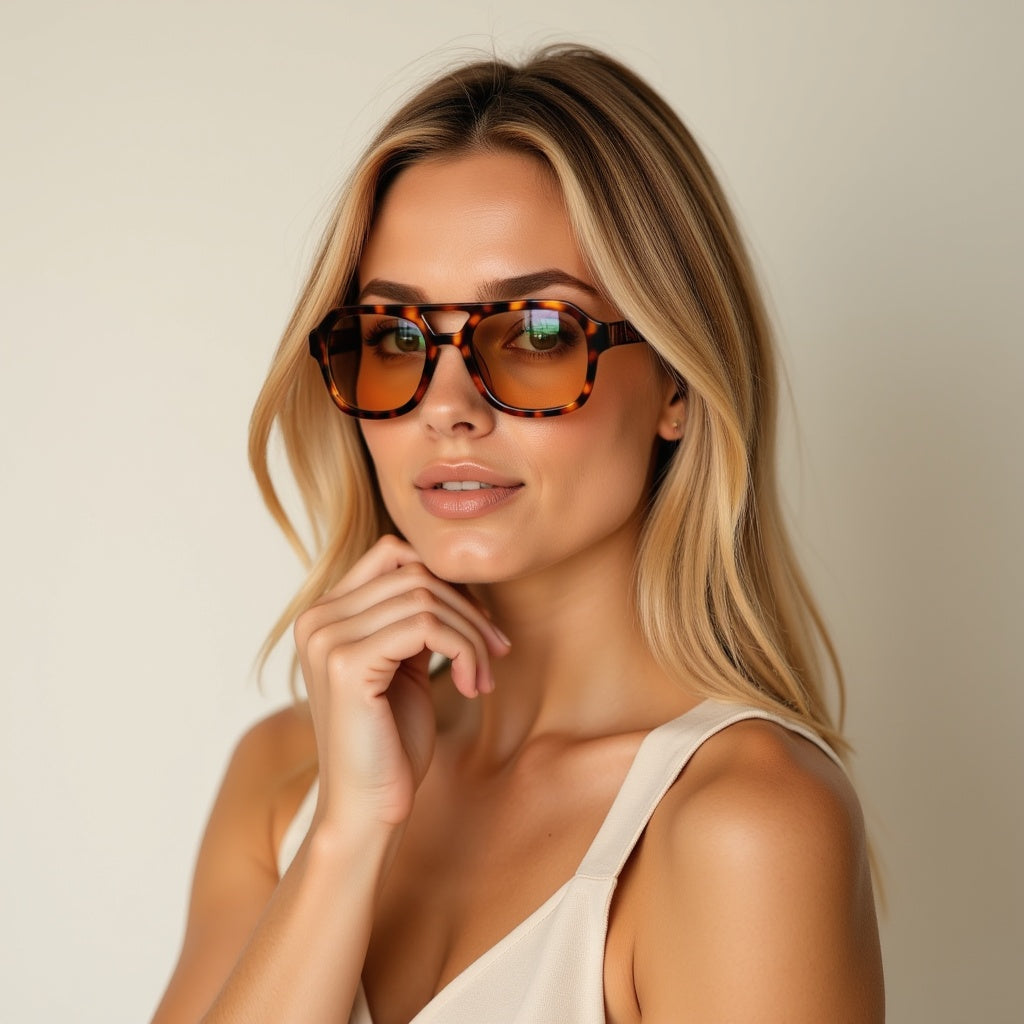Women's Sunglasses Plastic with Polarized Lenses 4
