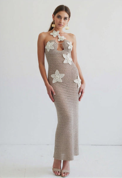 Women's Maxi Dress Crochet Pattern