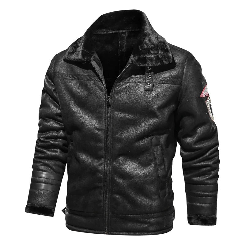 Casual Biker Jacket Bomber Style for Men | Great for Casual Days