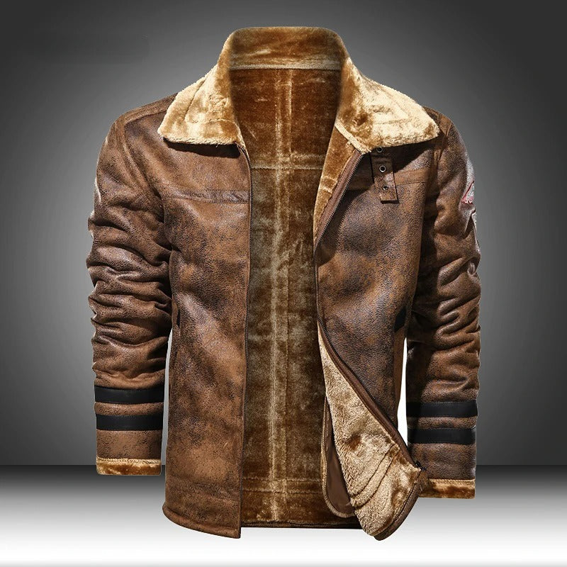 Casual Biker Jacket Bomber Style for Men | Great for Casual Days