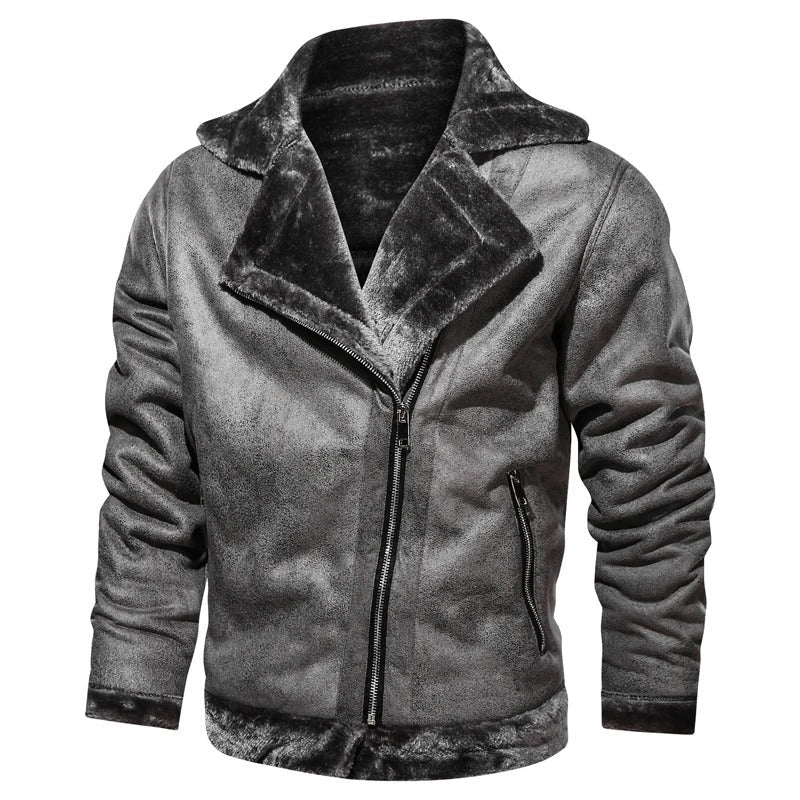 Casual Biker Jacket Bomber Style for Men | Great for Casual Days